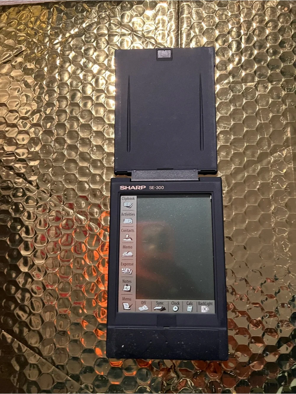 Vintage Sharp SE-300 Mobile Organizer 128KB Touch Screen PDA Databank